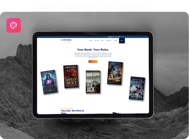 Author Website Development